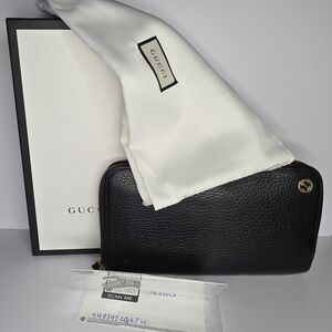 Gucci Black Leather Wallet